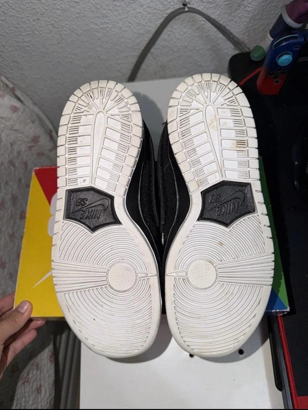 Nike Kids Black Low-Top Sneakers
